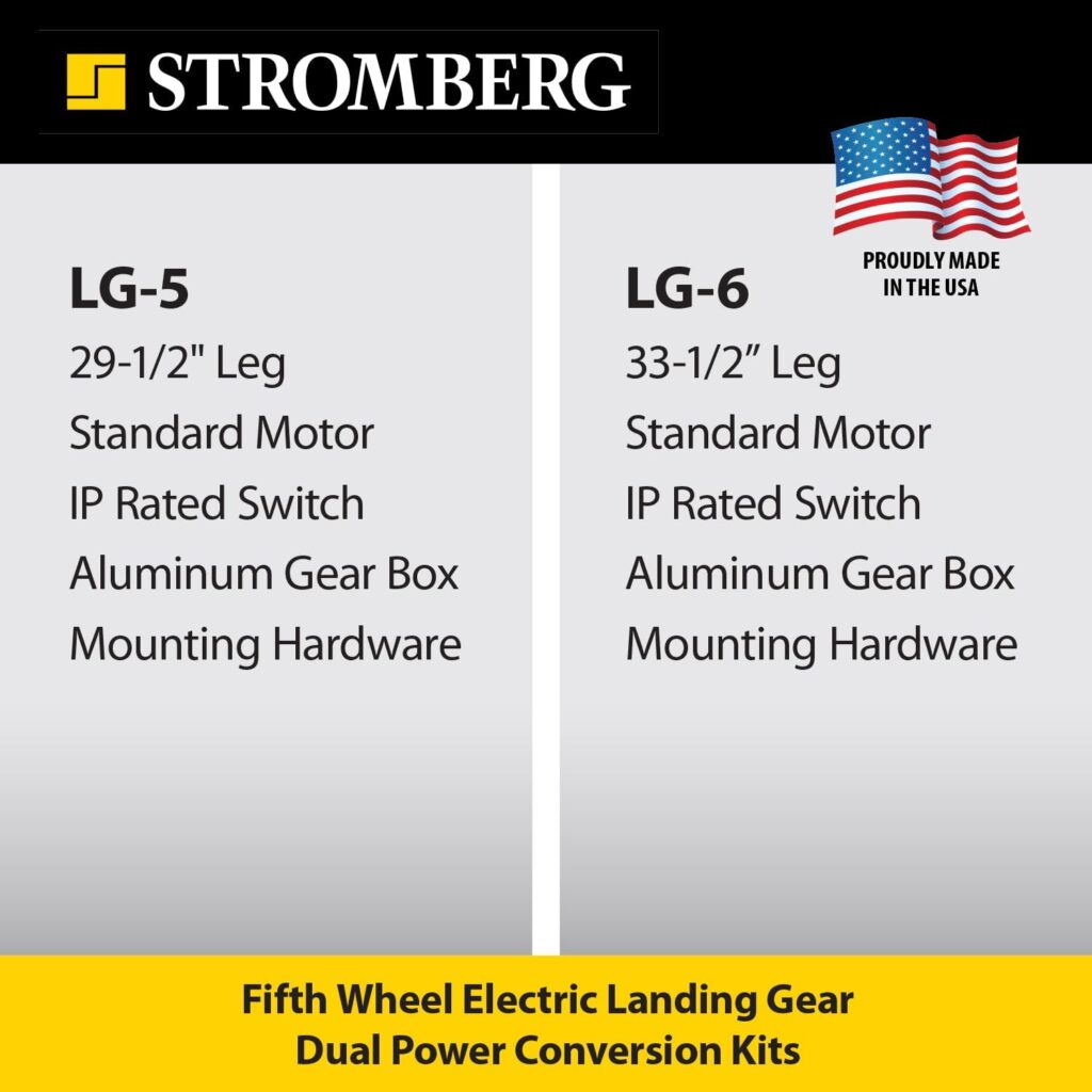 Stromberg Carlson 0149.1252 LG-5 Dual Power Landing Gear Conversion Kit, 29-1/2 Dual Power Conversion Kit (1 side)
