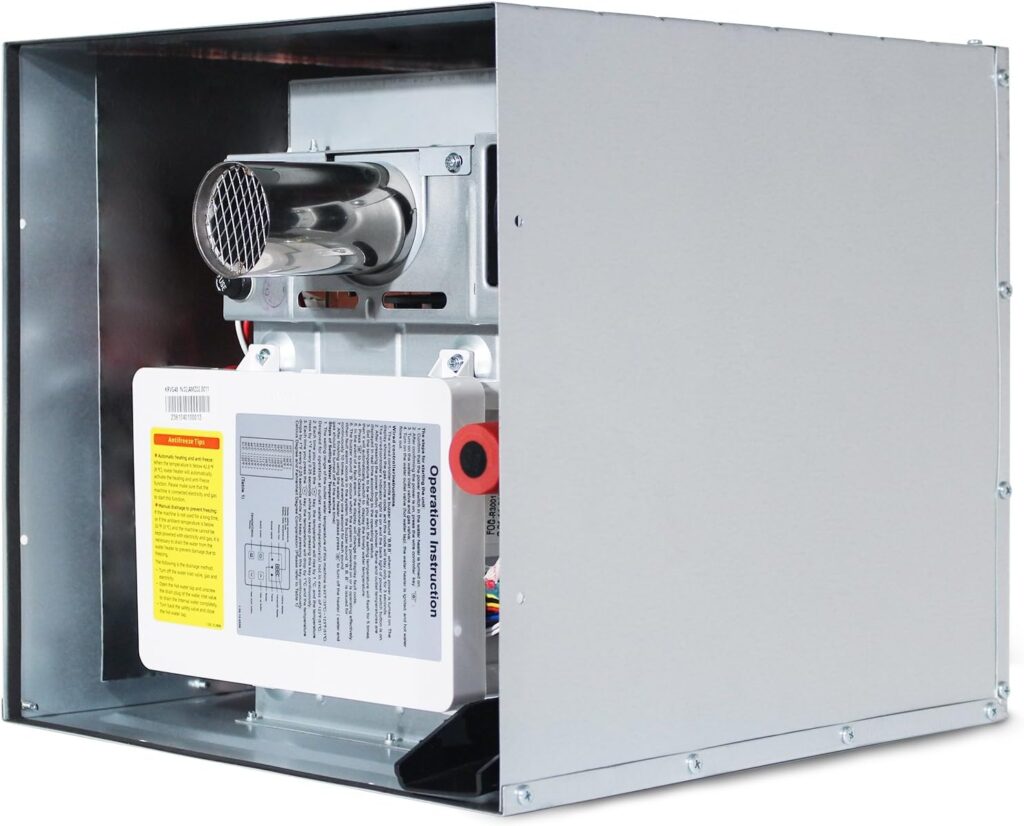 KINGRVER RV Tankless Water Heater - On Demand RV Hot Water Heater - Camper Water Heater with Digital Remote Controller- 12V Power - 7 Safety Features - Suitable for Daily Use KINGRVER RV Tankless Water Heater - On Demand RV Hot Water Heater - Camper Water Heater with Digital Remote Controller- 12V Power - 7 Safety Features - Suitable for Daily Use