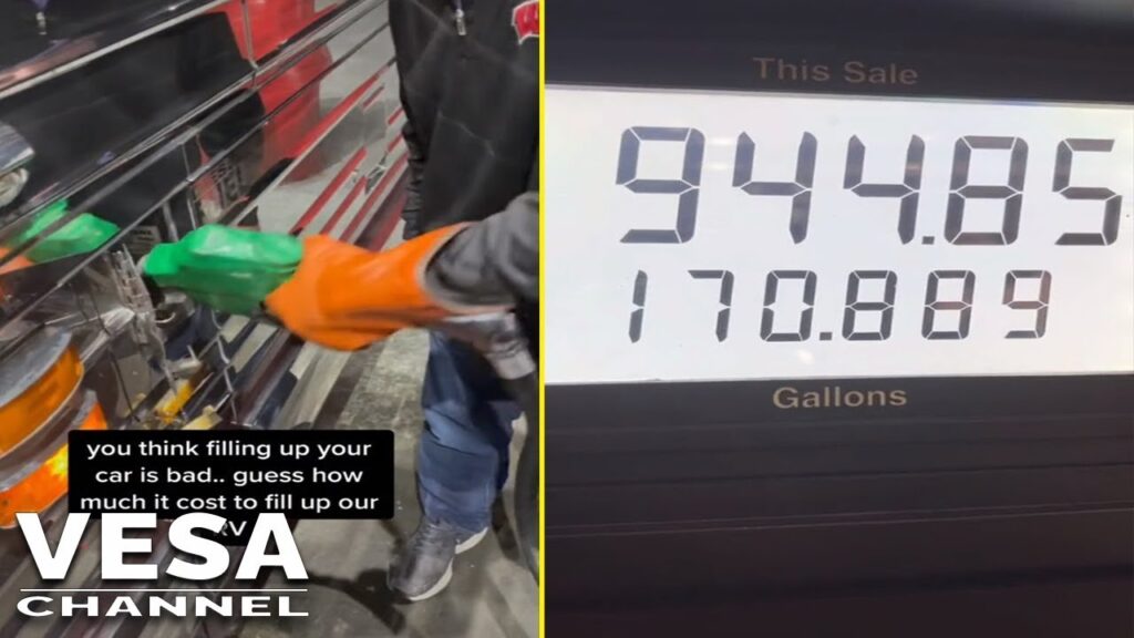 Recreational vehicle owner spends almost $1000 in gas