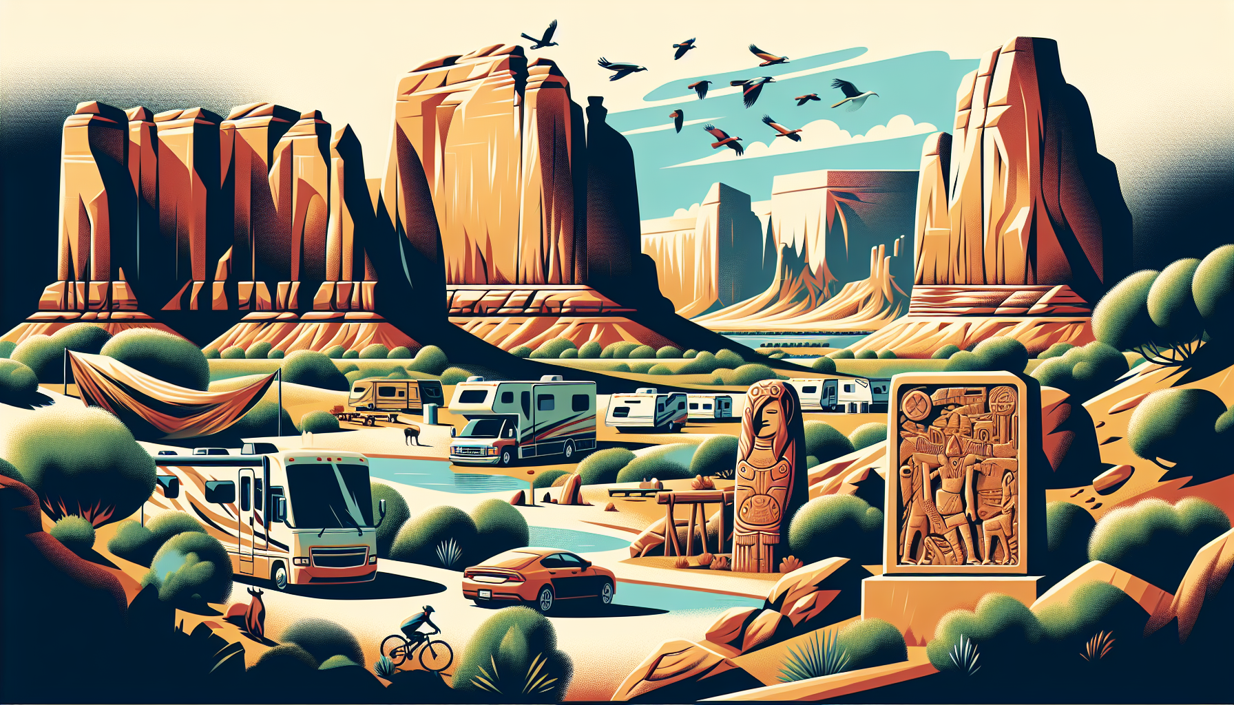 What Are The Attractions Near RV Camping In Mesquite Nevada?