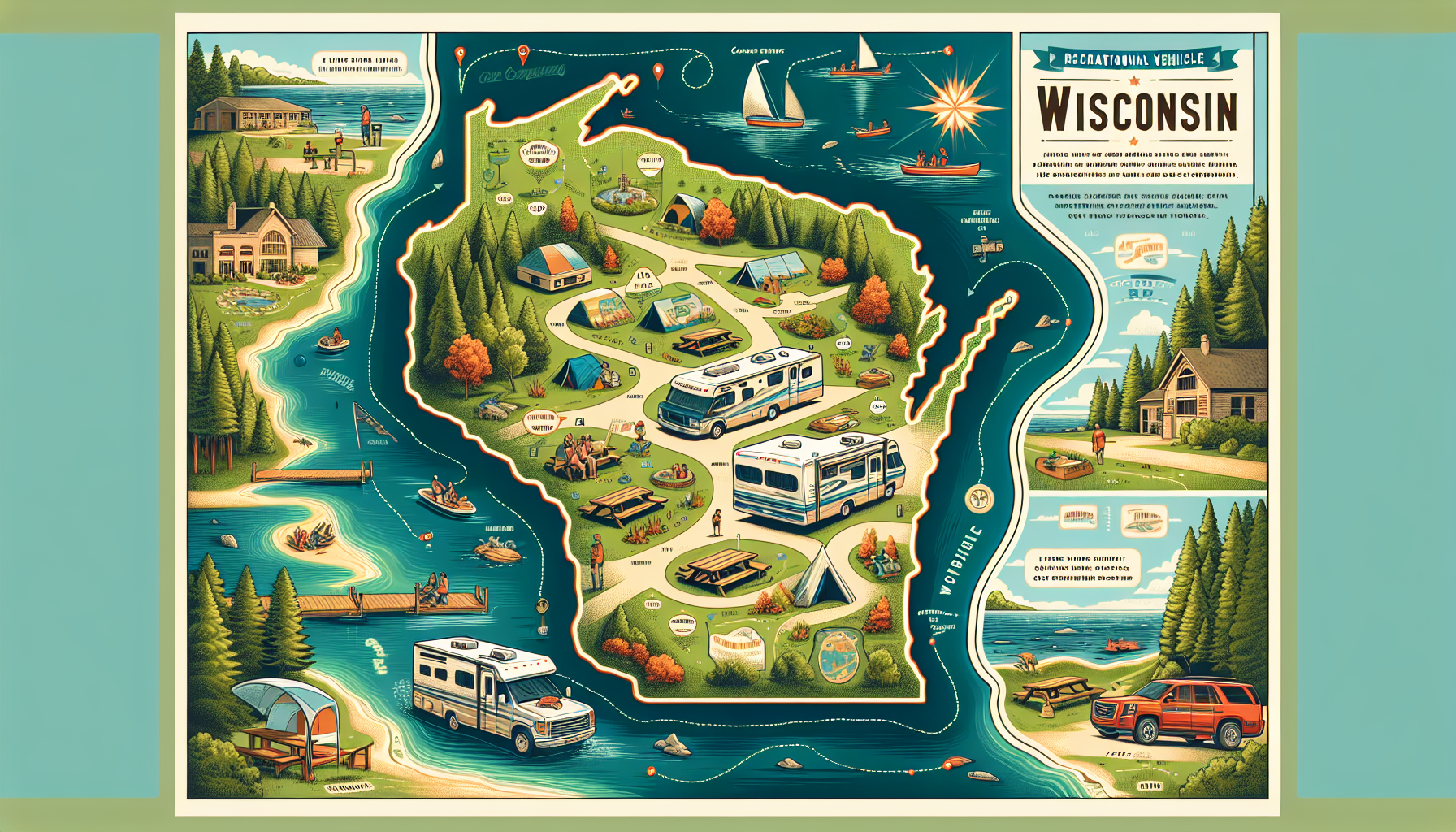 What Are The Popular RV Camping Spots In Wisconsin?