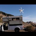 WindyNation’s Rover Wind Turbine Generator Mounted on Recreational Vehicle RV Camper