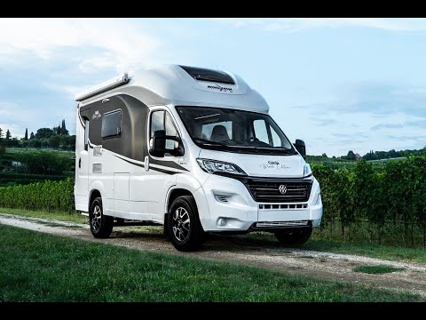 Wingamm Oasi 690 Twins. Fibreglass motorhome with small footprint.  Available in the US!