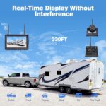 1080P 7” Magnetic Wireless RV Backup Camera System review
