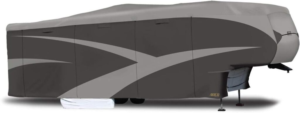 ADCO 52258 Designer Series SFS Aqua Shed 5th Wheel RV Cover - 401 - 436 ,Gray ADCO 52258 Designer Series SFS Aqua Shed 5th Wheel RV Cover - 401 - 436 ,Gray