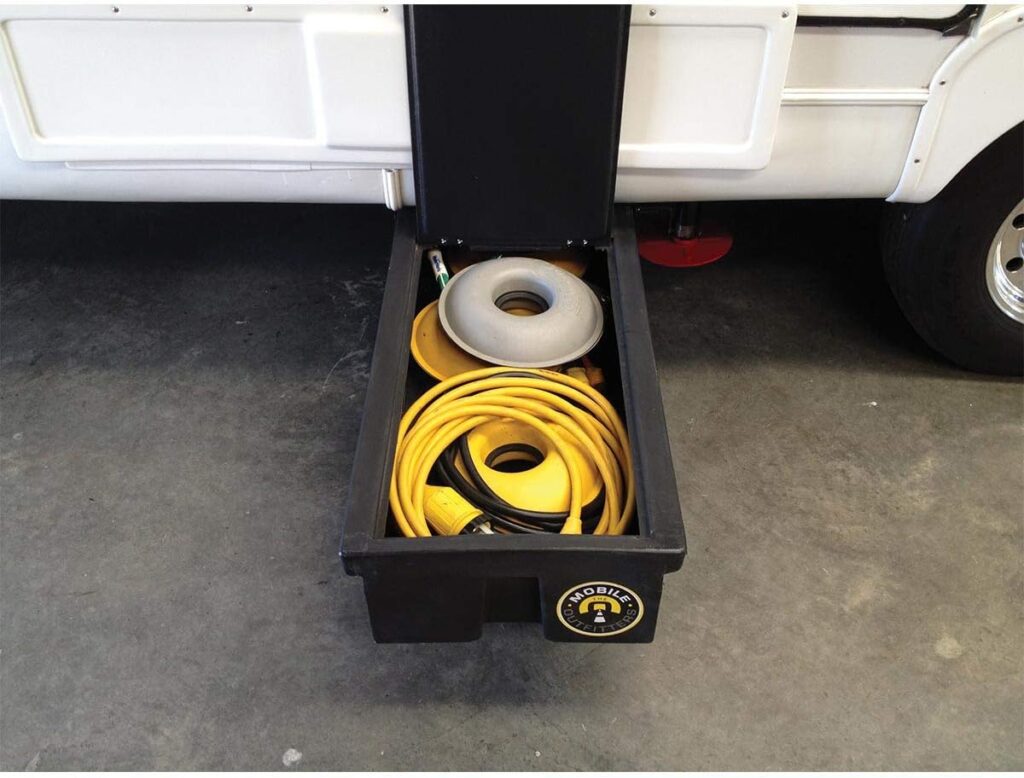 Lippert 175180 RV Under Chassis Storage Unit 96 x 21