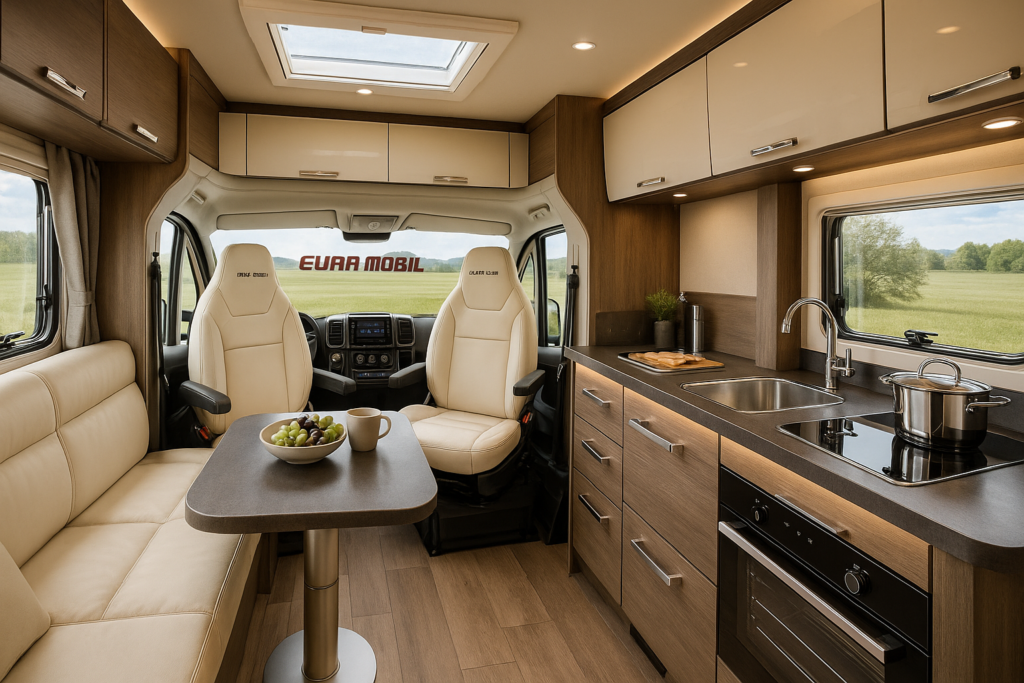 Inside Eura Mobil Camper Vans 2024: Luxury Fiat Ducato Models