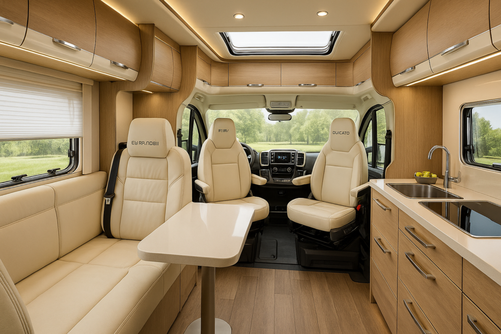 Inside Eura Mobil Camper Vans 2024: Luxury Fiat Ducato Models
