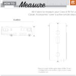 Classic Accessories Over Drive PermaPRO Class A RV Cover, Fits 37′ – 40′ RVs, Water-Repellant Top Panel, Durable Camper Cover, Elastic Hems and Tension Panels, Grey